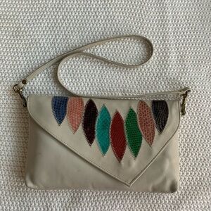 Vintage 1970’s/80’s Envelope Bag with Removable Strap